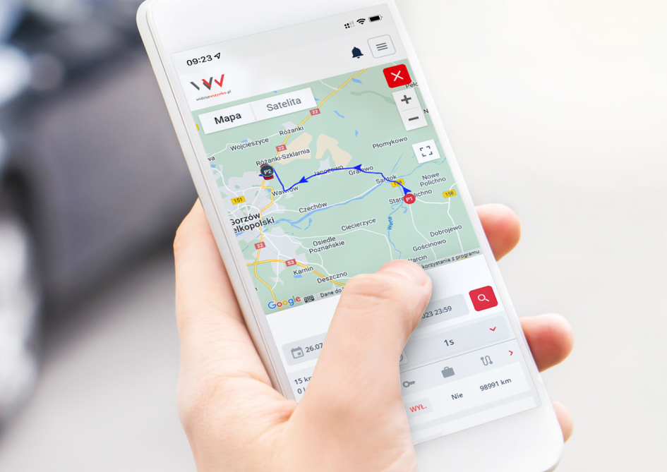 Aplikacja mobilna od widziszwszystko.pl