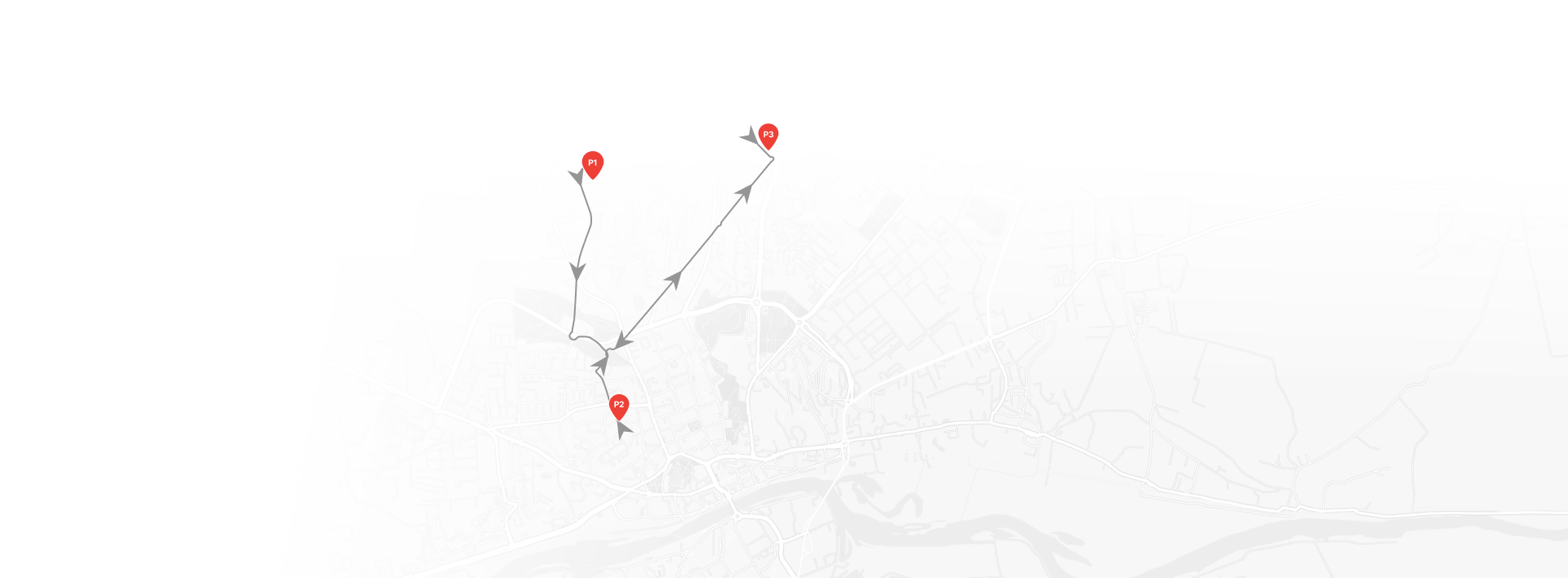 Wybrane dane monitoringu GPS oraz funkcjonalność aplikacji